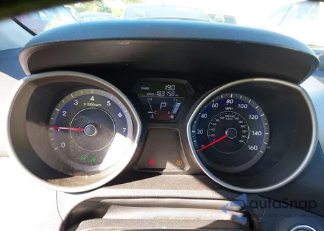 2013 Hyundai Elantra Limited из США, поврежденный, VIN KMHDH4AE6DU009890